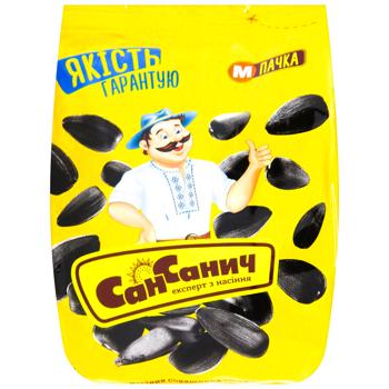 Насіння соняшника Сан Санич смажене 100г - купити, ціни на КОСМОС - фото 3