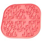 Fiboo Lollipop mat інтерактивний килимок для собак 19х19 см - рожевий