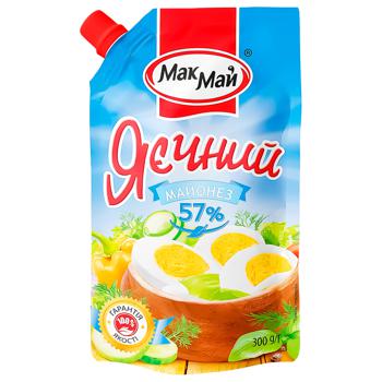 MakMay Egg Mayonnaise 57% 300g - buy, prices for MegaMarket - photo 1