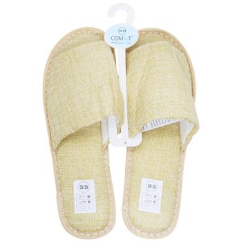 Тапочки Comfort for You женские р. 36-41 в ассортименте - купить, цены на Auchan - фото 2