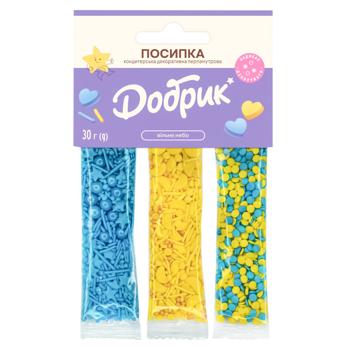 Dobryk Free Sky Confectionery Sprinkle 3 sticks 30g - buy, prices for Chudo Market - photo 4