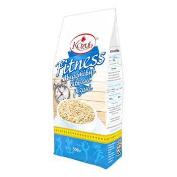 Kozub Fitness Oat Flakes 500g - buy, prices for Auchan - photo 1