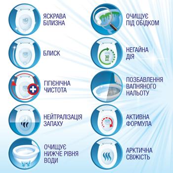 Засіб чистячий Bref Power 10в1 Яскраво білий для унітазу 700мл - купити, ціни на Auchan - фото 5