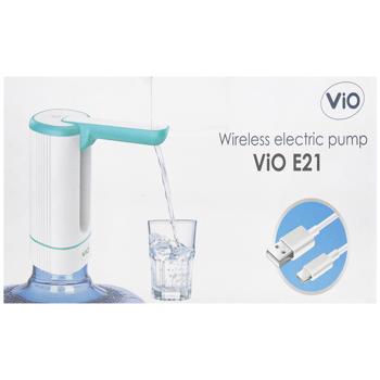 ViO White-Turquoise Wireless Electric Pump E21 - buy, prices for Auchan - photo 2