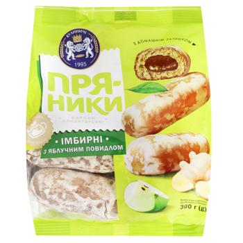 Kulynychi Gingerbread with Apple Jam 300g - buy, prices for Chudo Market - photo 1