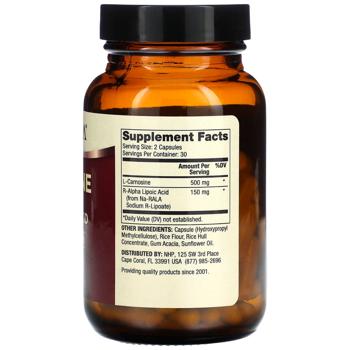 L-carnosine Dr. mercola 60pcs Usa - buy, prices for Biotus - photo 2