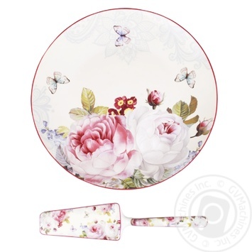 Dish Peony for Cake with Shovel 27cm 924-360 - buy, prices for - photo 1