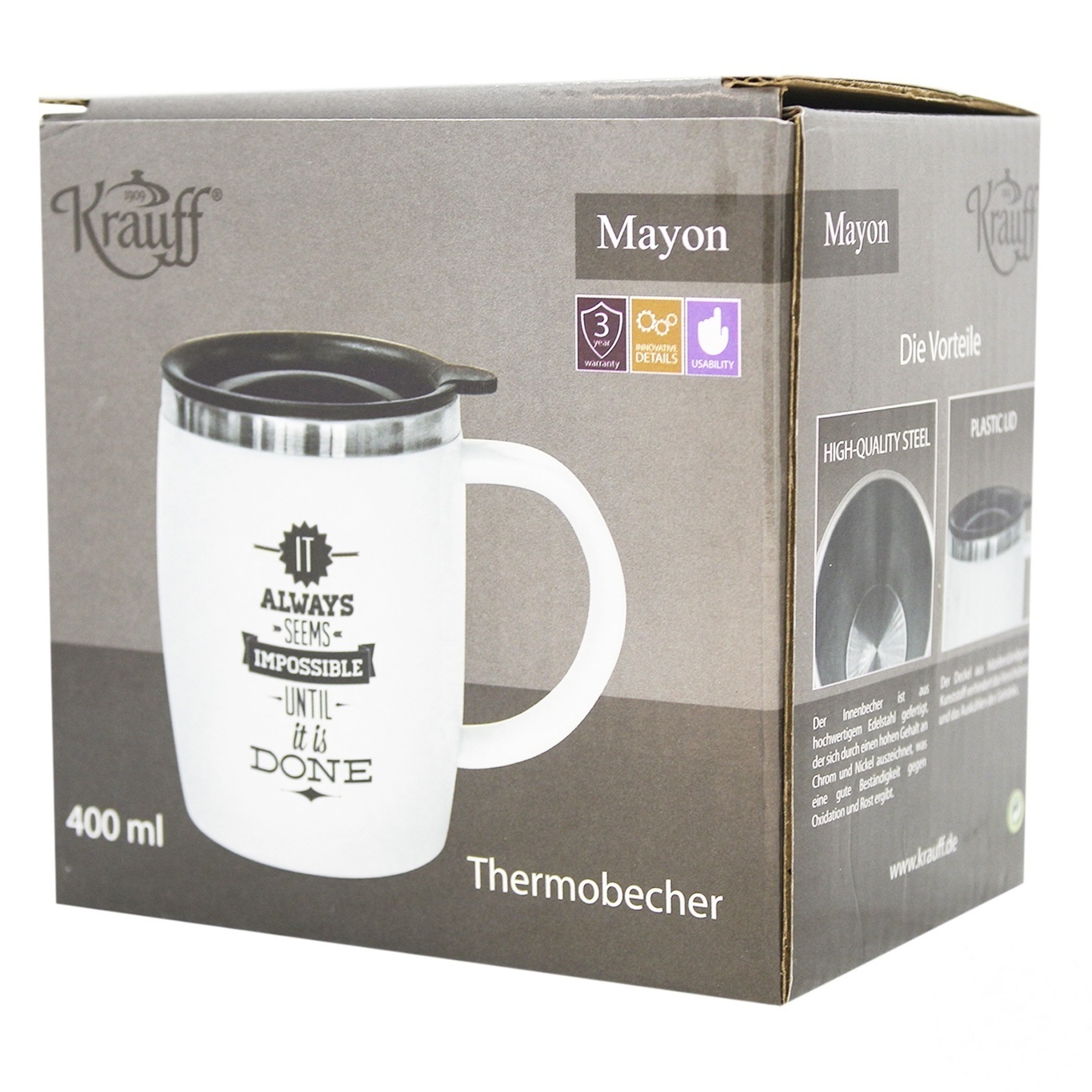 

Термокружка Krauff 400мл 26-285-003
