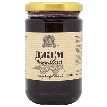 Dary Laniv Cherry Jam 360g - buy, prices for Auchan - photo 1