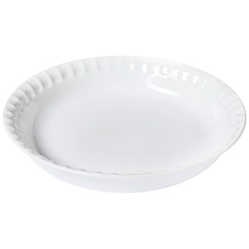 Pyrex Supteme White Round Baking Dish 25cm - buy, prices for Vostorg - photo 1