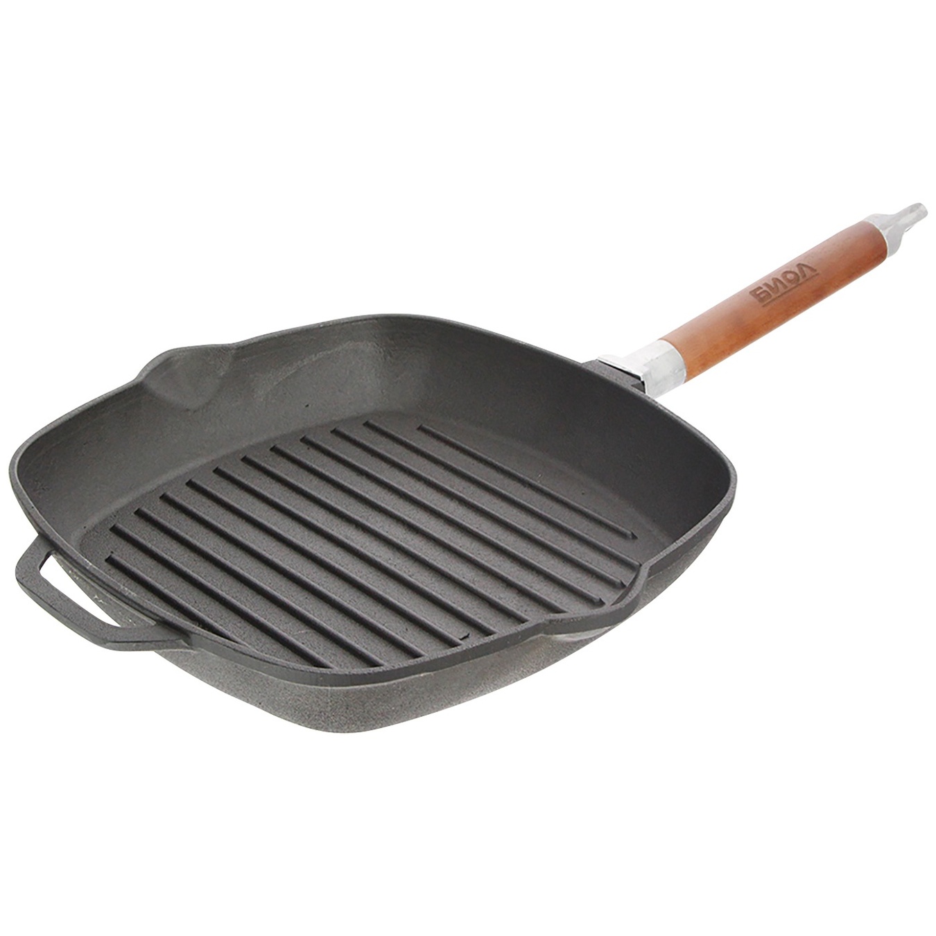 

Сковорода-гриль Биол чугунная 26см