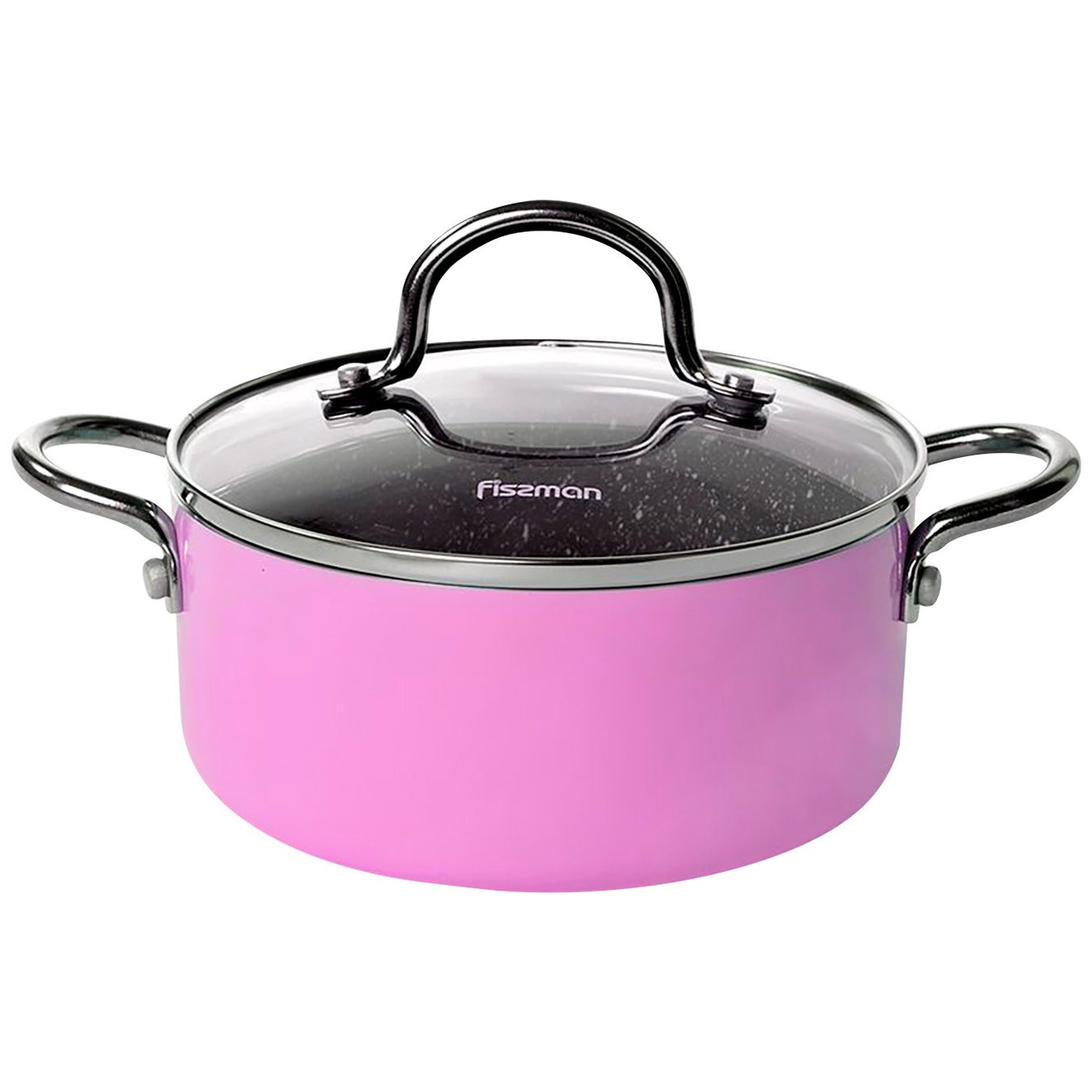 

Кастрюля Fissman Mini Chef с крышкой антипригарное покрытие 16х7см