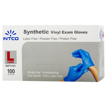 Freken Bok Intco Vinyl Gloves s.L 100pcs - buy, prices for MegaMarket - photo 1