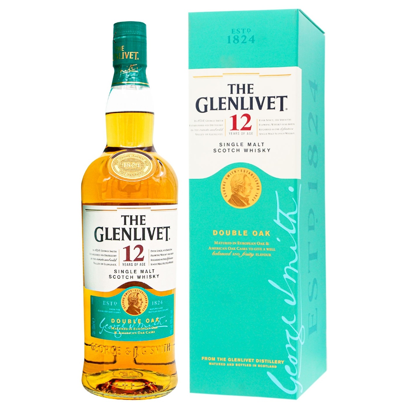

Виски The Glenlivet Excellence 12 лет 40% 0,7л
