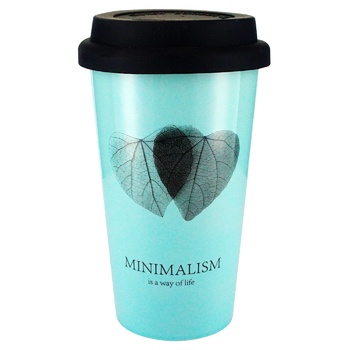 Minimalism Blue Cup 400ml - buy, prices for Auchan - photo 1