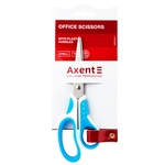 Axent Shell White and Blue Scissors 18cm