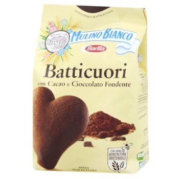 Mulino Bianco Batticuori Cookies with Cocoa 350g - buy, prices for COSMOS - photo 1