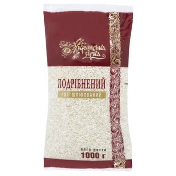 Ukrainska Zirka Crushed Rice 1kg - buy, prices for COSMOS - photo 1