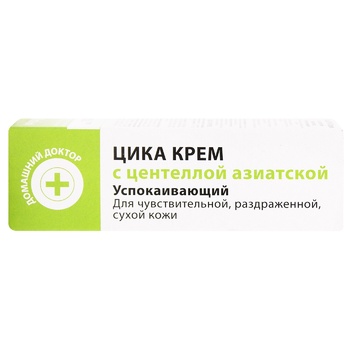 Крем Домашний доктор для лица Успокаивающий цика 30мл - купить, цены на - фото 1