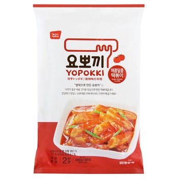 Yopokki Sweet-spicy Rice Noodles 240g - buy, prices for MegaMarket - photo 1