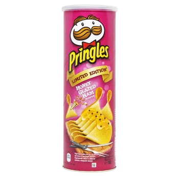 Чіпси Pringles Шинка в медовій глазурі 165г