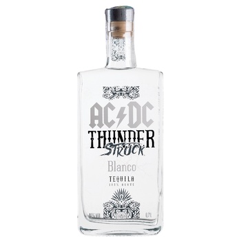 AC/DC Thunderstruck Blanco Tequila 40% 0.7l