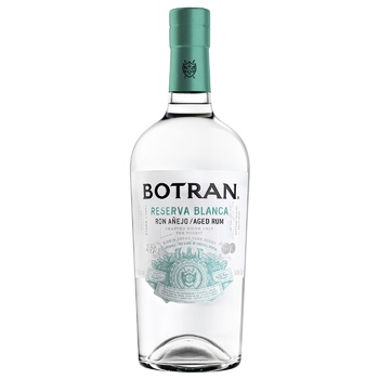 Botran Reserva Blanca Rum 40% 0.7l - buy, prices for MegaMarket - photo 1