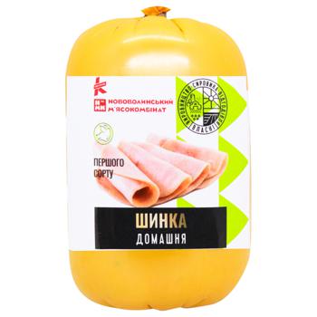 Шинка Пан Курчак Домашня варена першого сорту 360г - купити, ціни на Auchan - фото 1