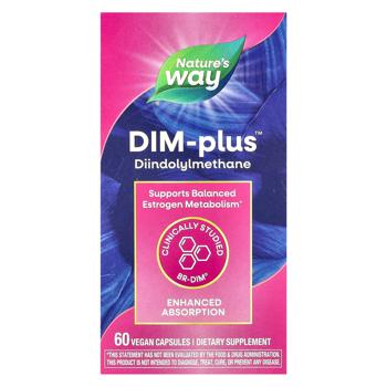 Метаболізм естрогенів Nature's Way DIM-plus 60 капсул - купити, ціни на Біотус - фото 2