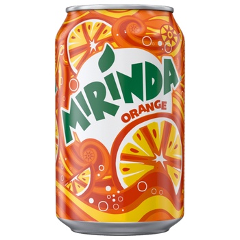 Напій газований Mirinda Апельсин 0,33л - купити, ціни на Auchan - фото 1