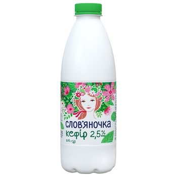 Slovianochka Kefir 2.5% 870g - buy, prices for Auchan - photo 1