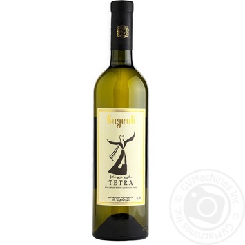 Bugeuli Tetra Dry Wine white dry 11% 0.75l - buy, prices for MegaMarket - photo 1