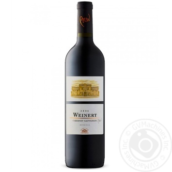 Вино Weinert Cabernet Sauvignon червоне сухе 14% 0,75л - купити, ціни на МегаМаркет - фото 1