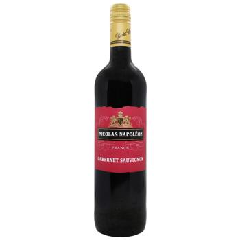 Nicolas Napoleon Cabernet Sauvignon Red Dry Wine 12.5% 0.75l