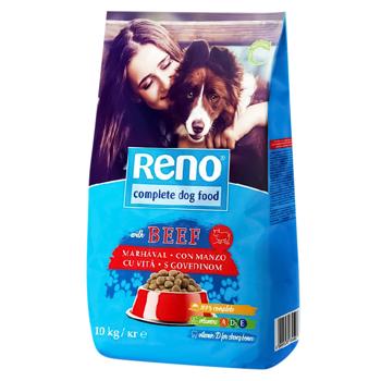 Reno Dry Food with Beef for Dogs