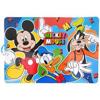 Подкладка Stor Mickey Mouse под тарелку 43*28см - купить, цены на Auchan - фото 1