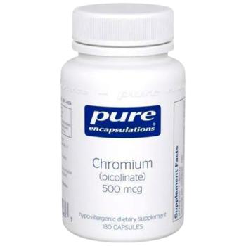 Хрома пиколинат Pure Encapsulations 500мкг 180 капсул