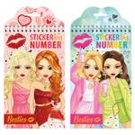 Besties Fashion Sticker Book by Numbers