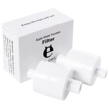 Els pet фільтр для поїлки-фонтану Apple 10x8,5 cм 2 шт - білий - купить, цены на MasterZoo - фото 1