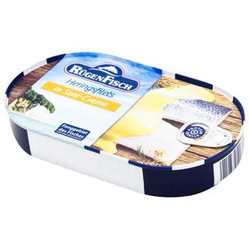 Rügen Fisch Herring Fillet in Mustard Sauce 200g - buy, prices for - photo 1