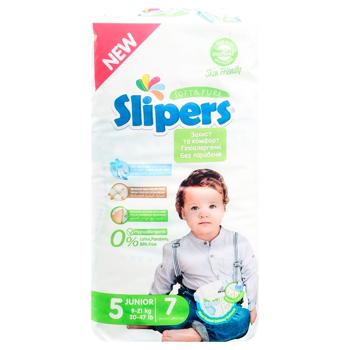 Підгузки Slipers S-205 5 Junior 11-25кг 7шт - купити, ціни на - фото 4