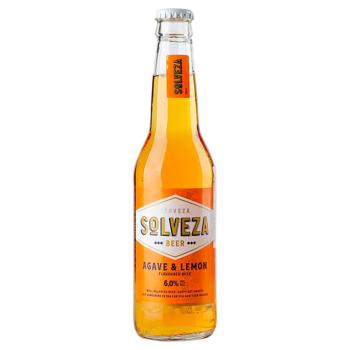 Solveza Agava Lemon Light Beer 6% 0.33l