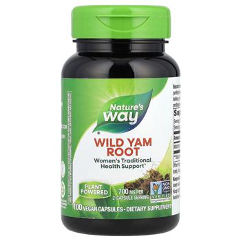 Корінь дикого ямсу Nature's Way 700мг 100 капсул - купити, ціни на Біотус - фото 1
