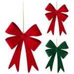 Red/Green Bow Pendant 23.2х2.5х15cm