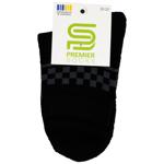 Premier Socks Ekonom Chessboard Children's Terry Socks s.20-22, 22-24 Black