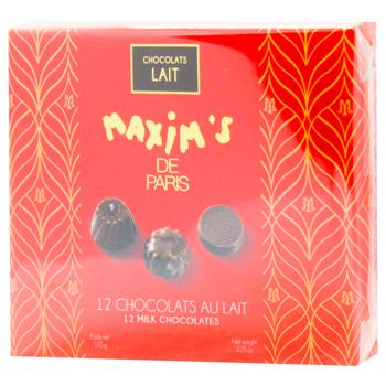 Конфеты Maxim's из молочного шоколада 120г - купить, цены на WINETIME - фото 1