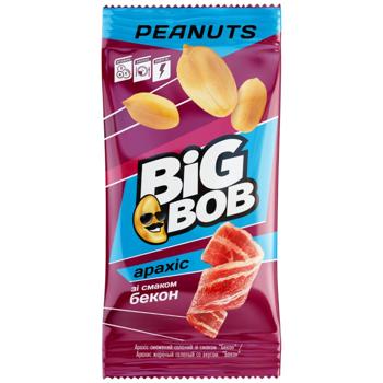 Big Bob Fried Peanuts with Bacon Taste 60g - buy, prices for - photo 4