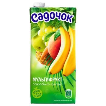 Напій соковий Садочок Мультифрукт 0,95л - купити, ціни на Ідеал - фото 1
