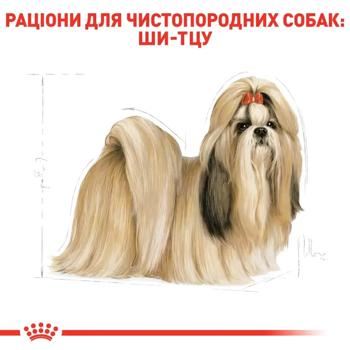 Корм сухий Royal Canin Adult з домашньою птицею для собак породи ши-тцу 1,5кг - купити, ціни на MasterZoo - фото 4