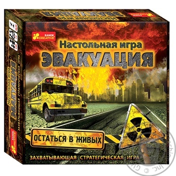 Настільна гра Ranok-Creative Евакуація - купити, ціни на - фото 1